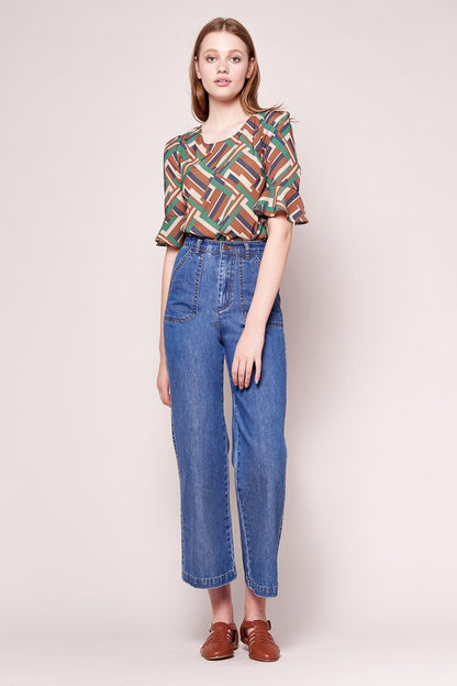 Princess Highway - Bianca Top - green