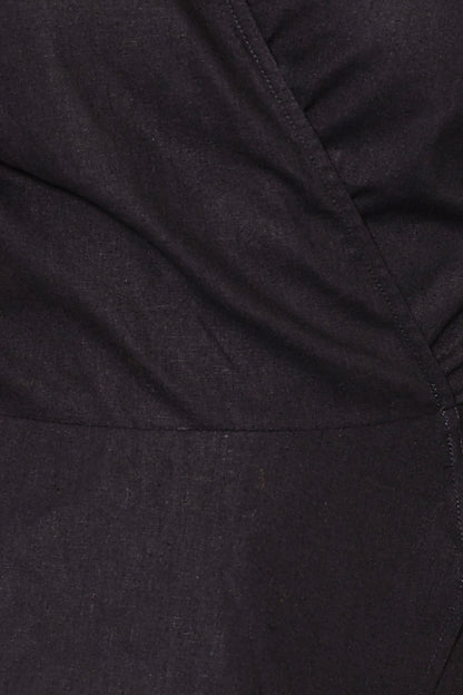 Princess Highway - Joy Wrap Top - black