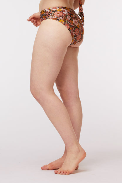 Princess Highway - Sunny FlowerBikiniBottom - black-gold