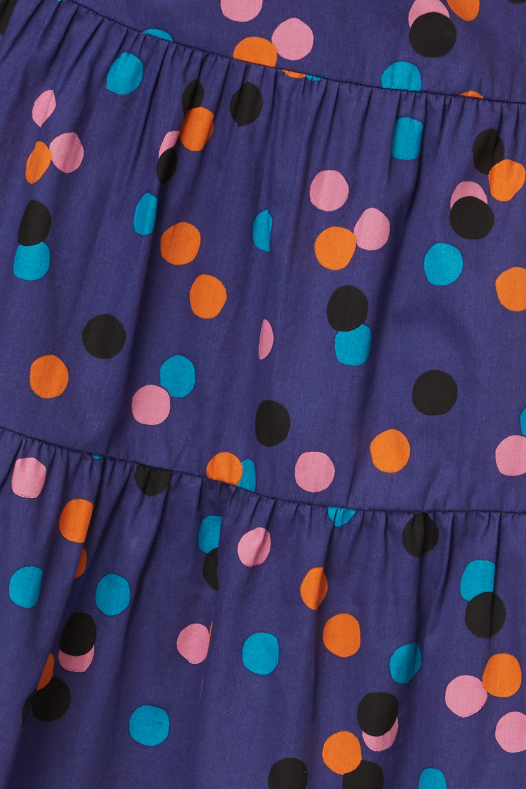 Princess Highway - Nancy Spot Skirt - navy-multi