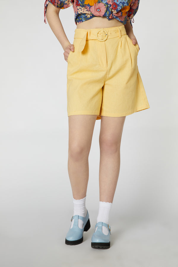 Princess Highway - Magnolia Shorts - lemon