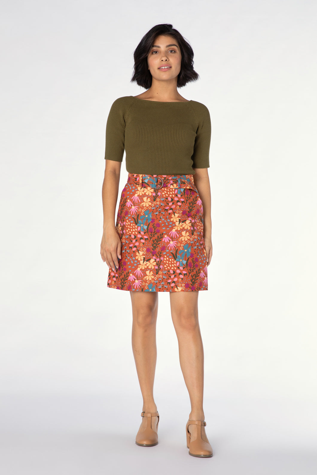 Princess Highway - Ingrid Skirt - rust