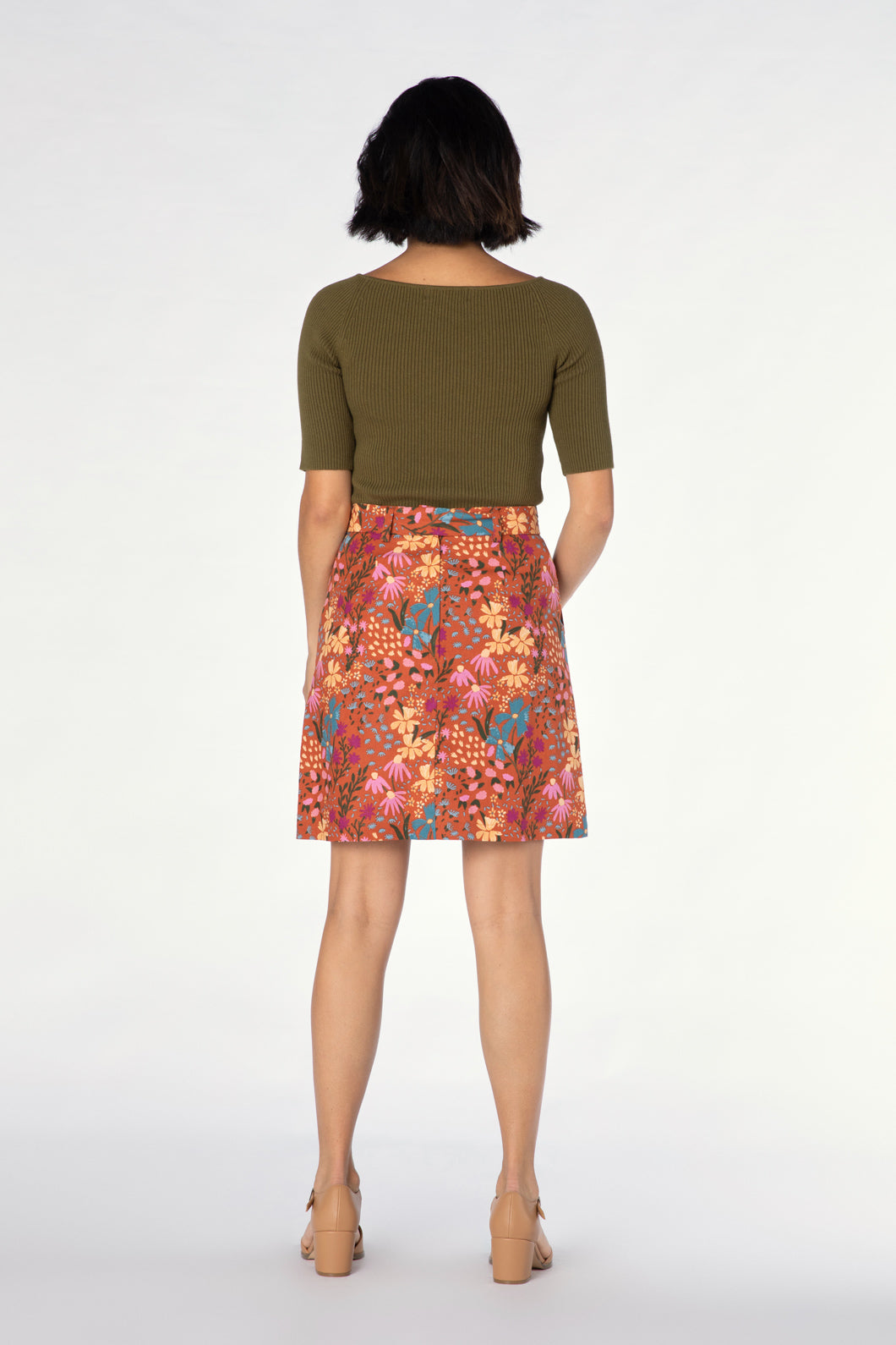 Princess Highway - Ingrid Skirt - rust