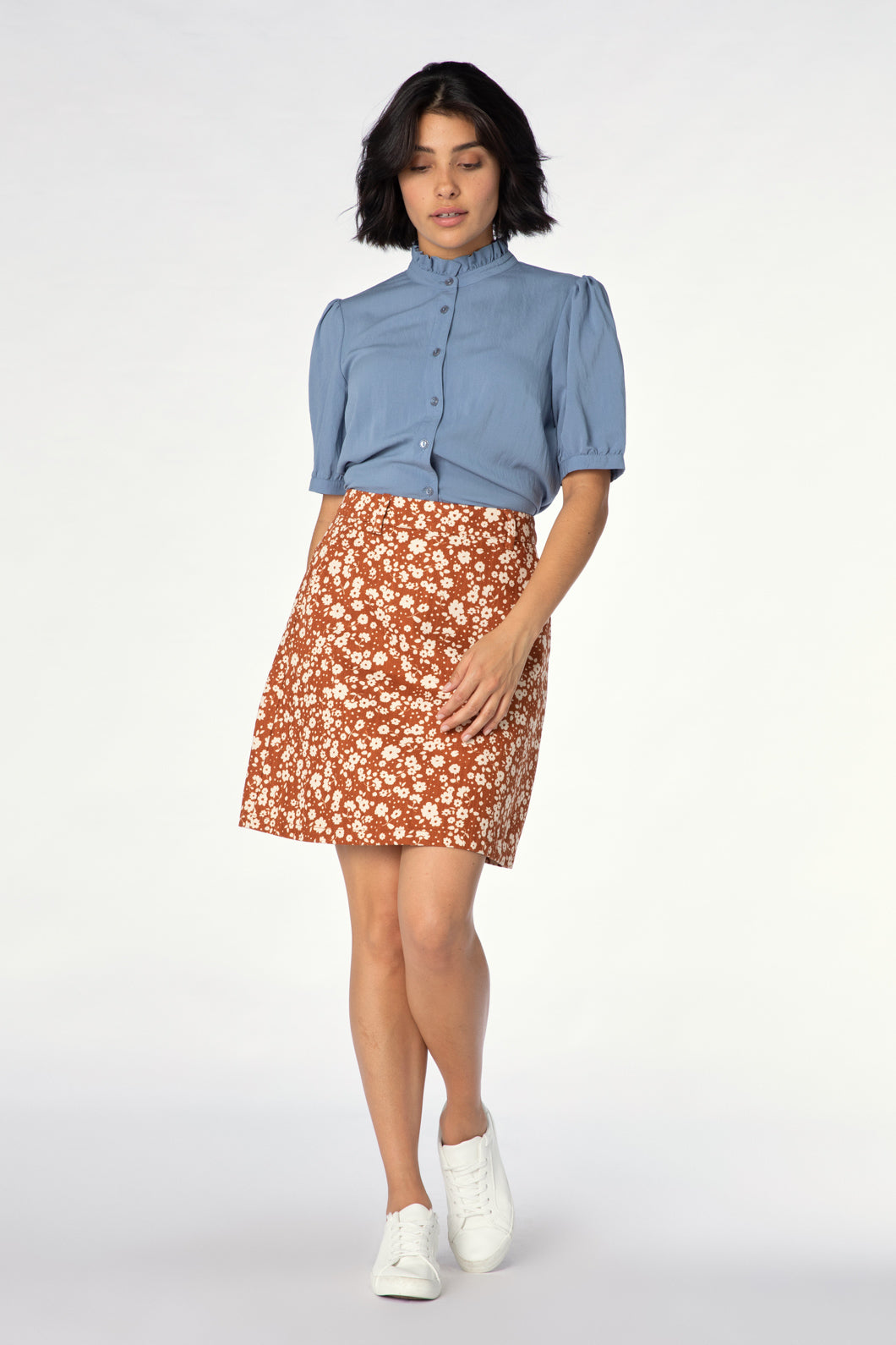 Princess Highway - Clementine Drill Skirt - toffee
