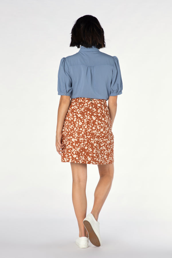 Princess Highway - Clementine Drill Skirt - toffee