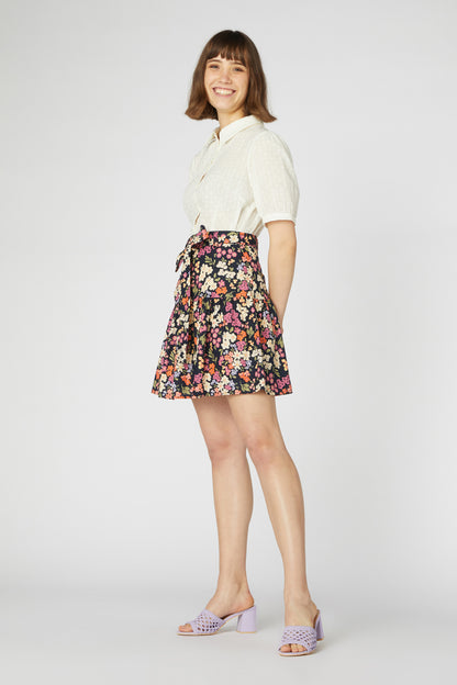Princess Highway - Natalie Flippy Skirt - navy