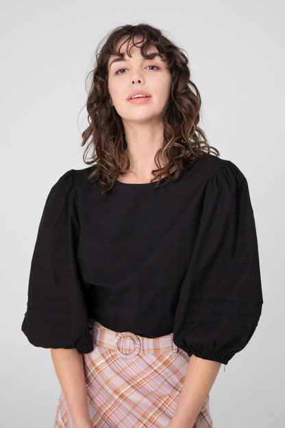 Princess Highway - Lorraine Top - black