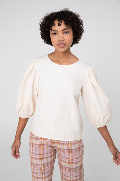 Princess Highway - Lorraine Top - cream