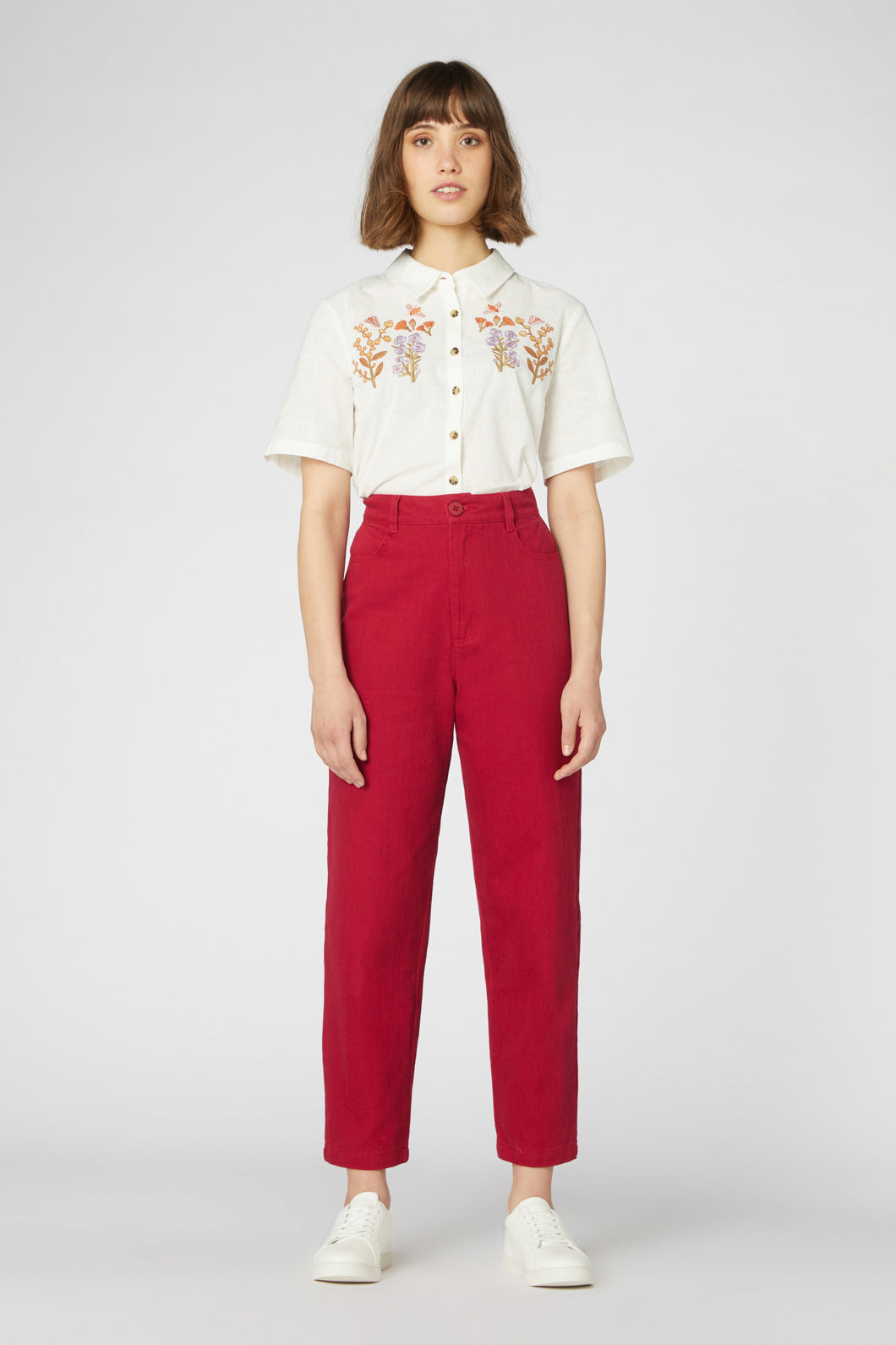 Princess Highway - Gracie Pant - red