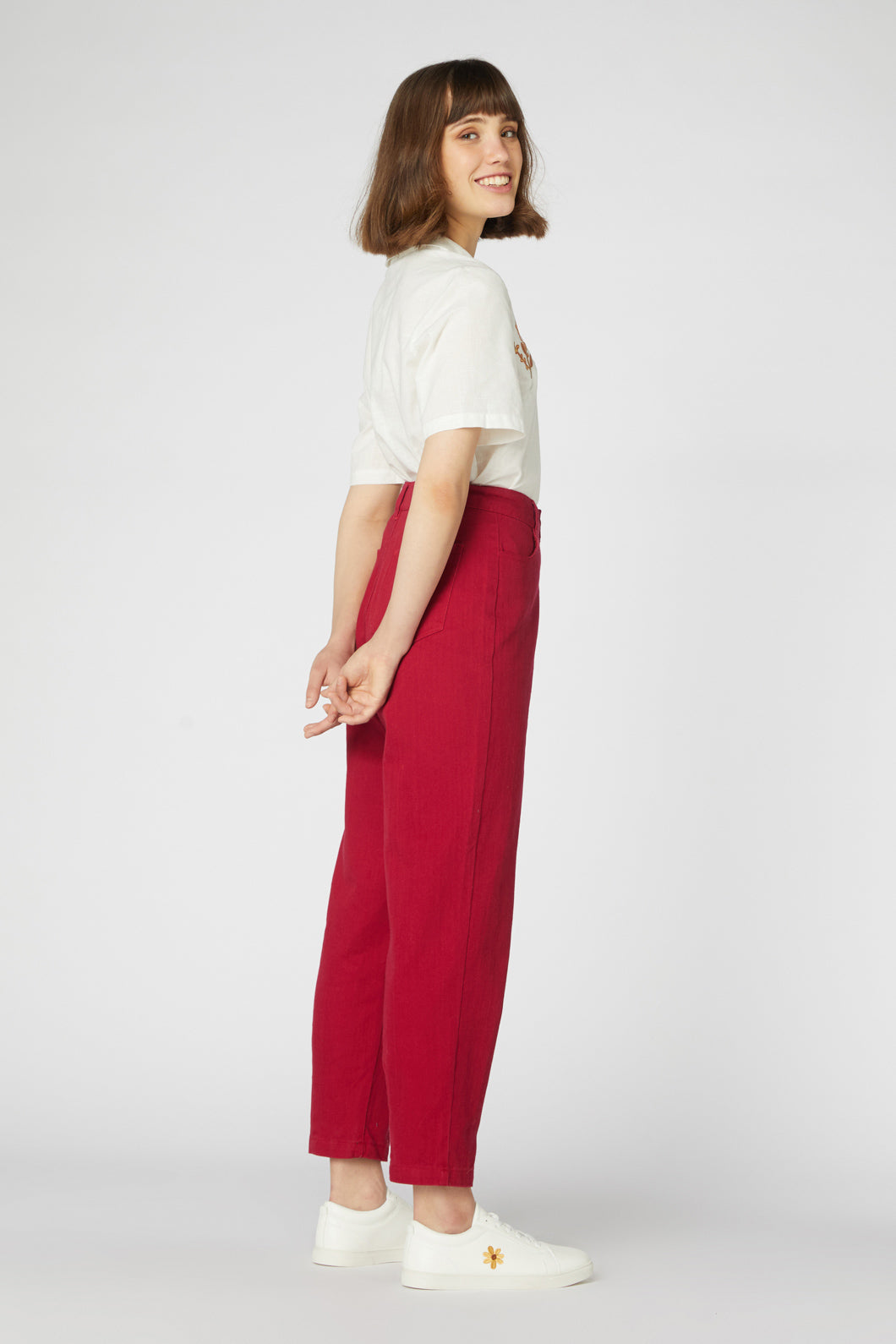 Princess Highway - Gracie Pant - red