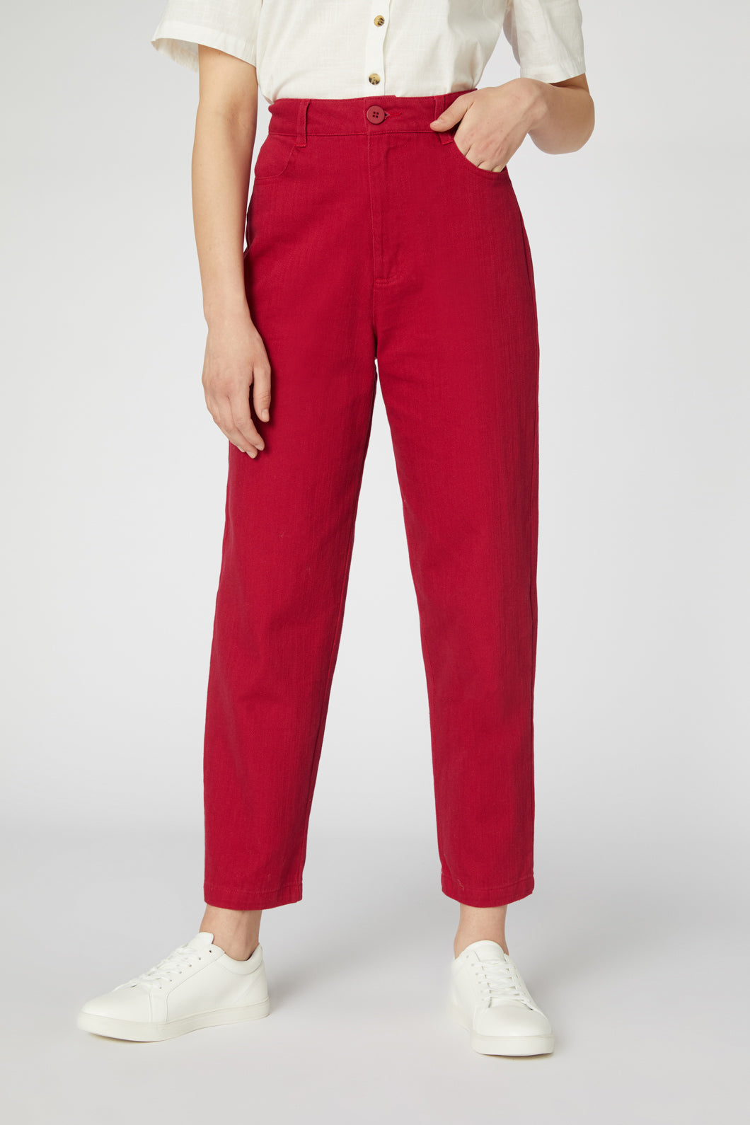 Princess Highway - Gracie Pant - red