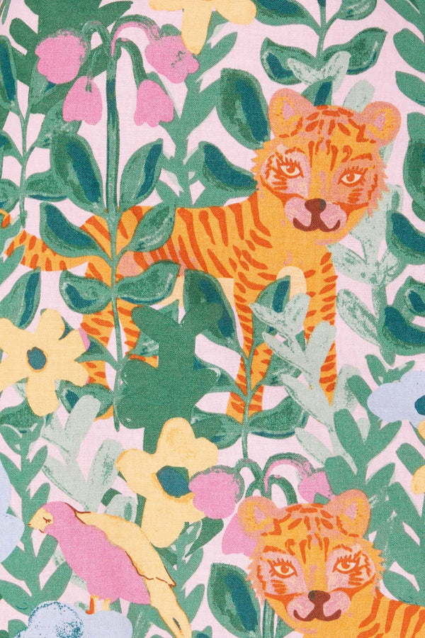 Princess Highway - Tiger In The Jungle Skirt - pink