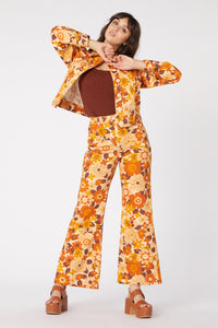 Princess Highway - Twiggy Floral Jacket - gold