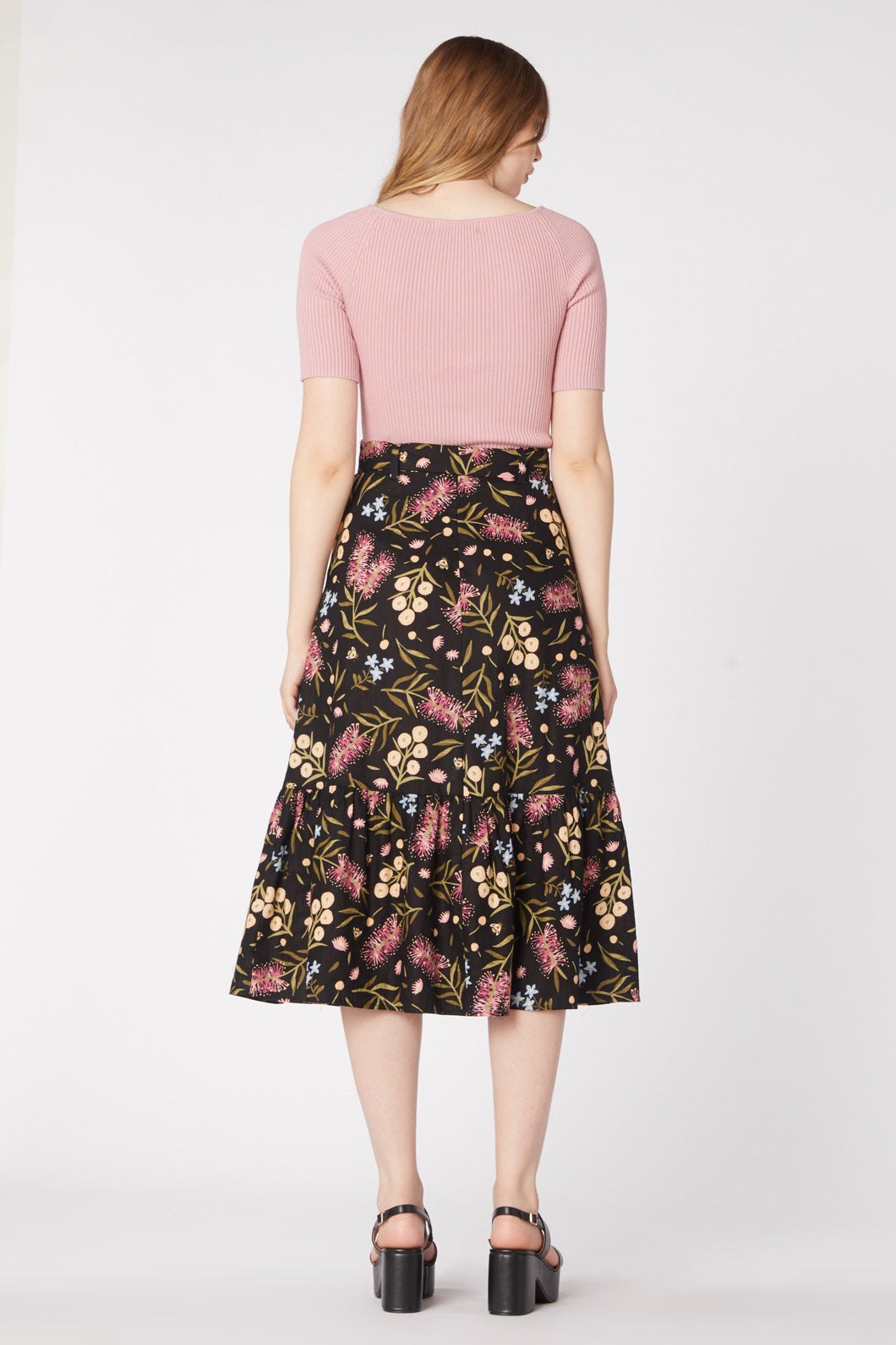 Princess Highway - Bottle Brush Skirt - black