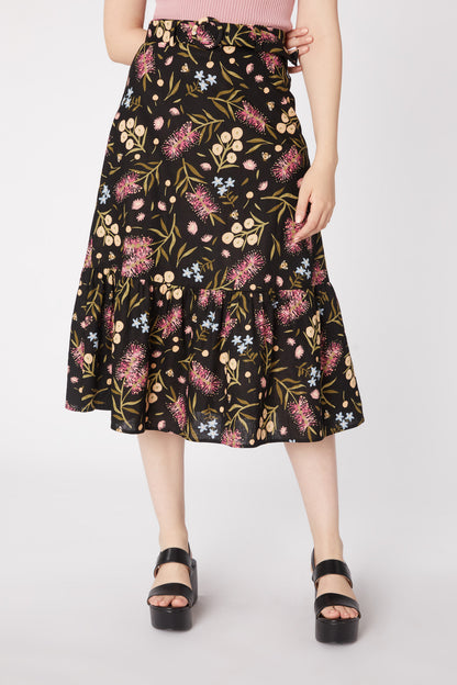 Princess Highway - Bottle Brush Skirt - black