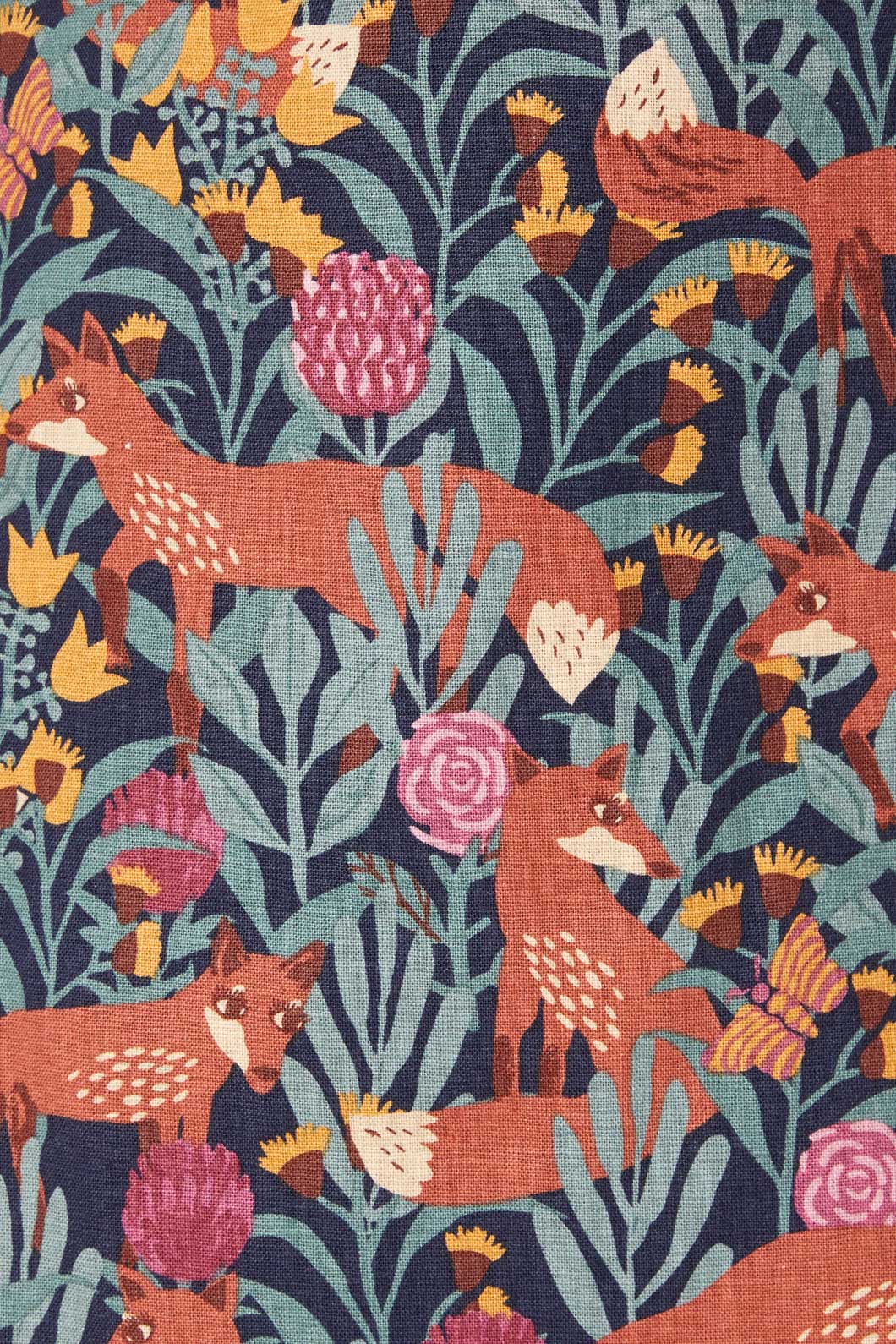Princess Highway - Foxy Garden Skirt - navy