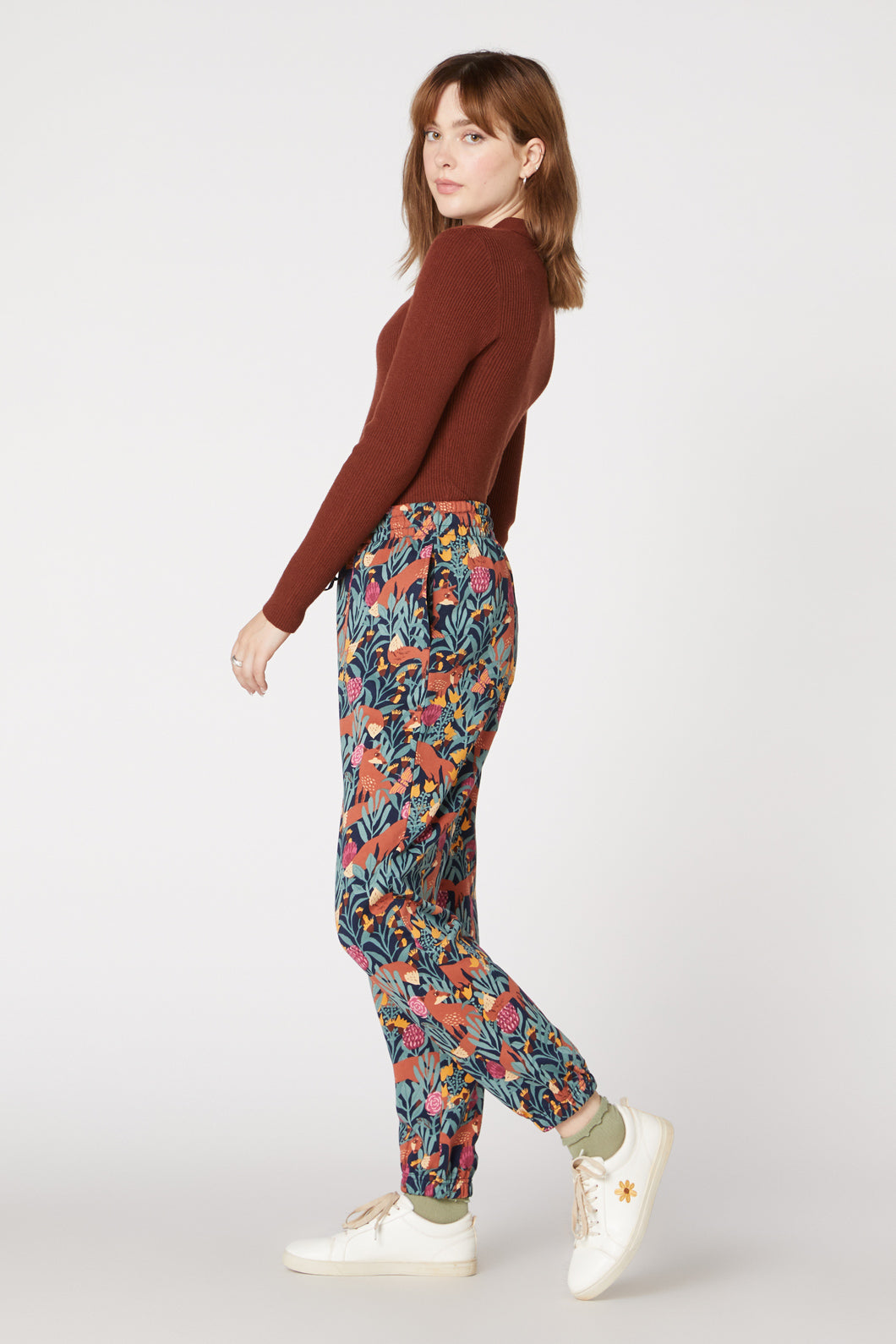 Princess Highway - Foxy Garden Track Pants - navy
