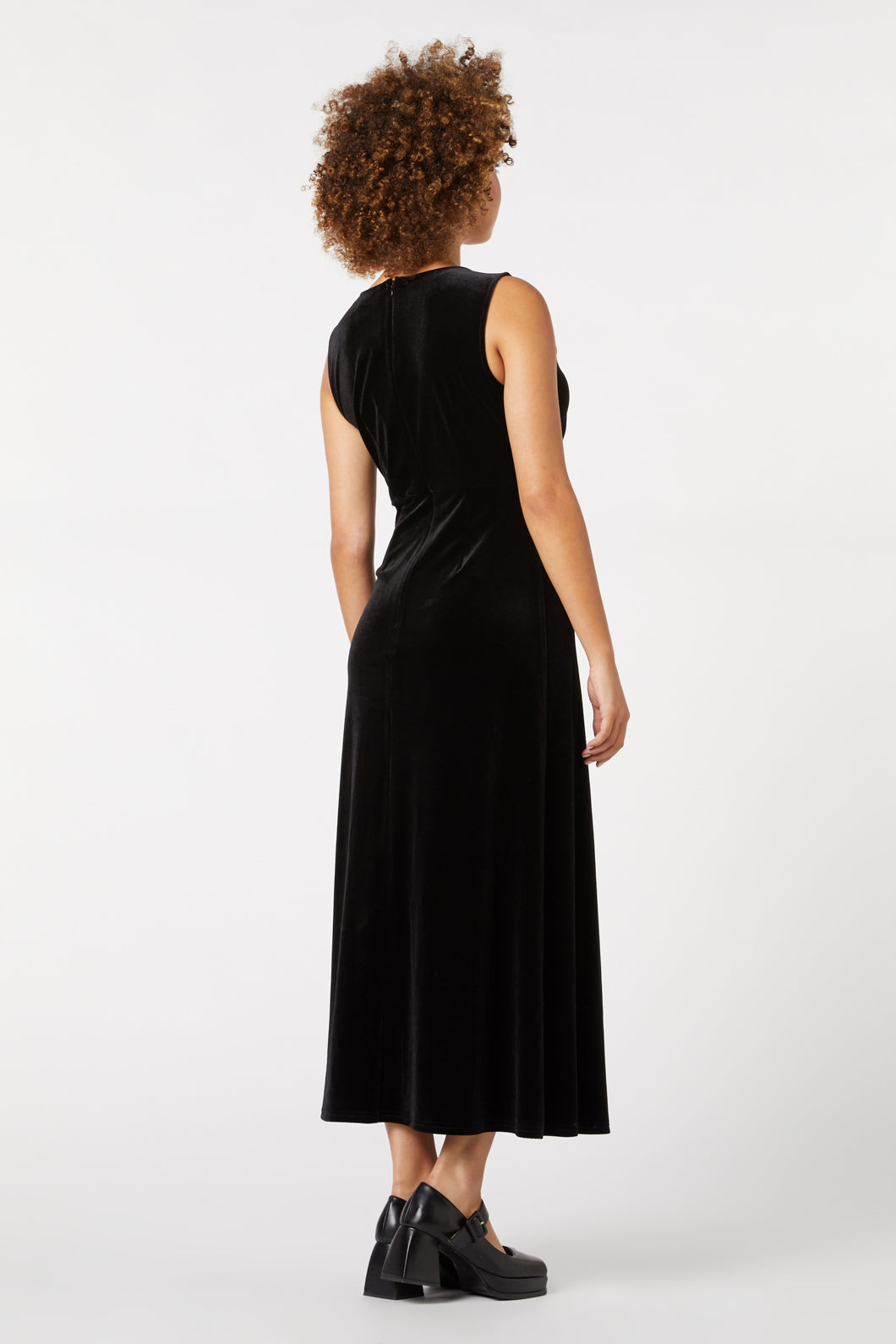Princess Highway - Roxy Velvet Dress - black