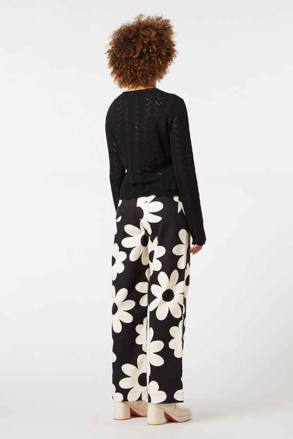 Princess Highway - Samantha Knit Top - black