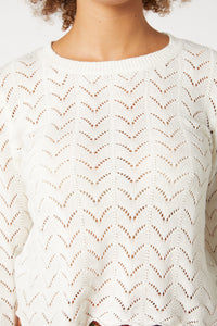 Princess Highway - Samantha Knit Top - cream