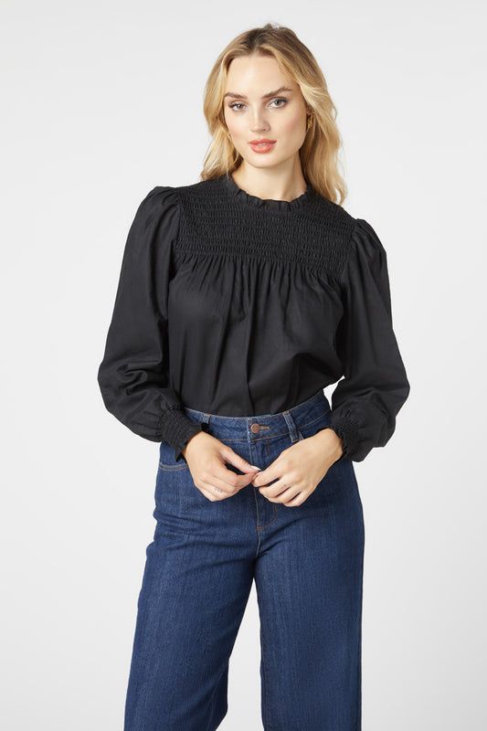 Princess Highway - Polly Top - black