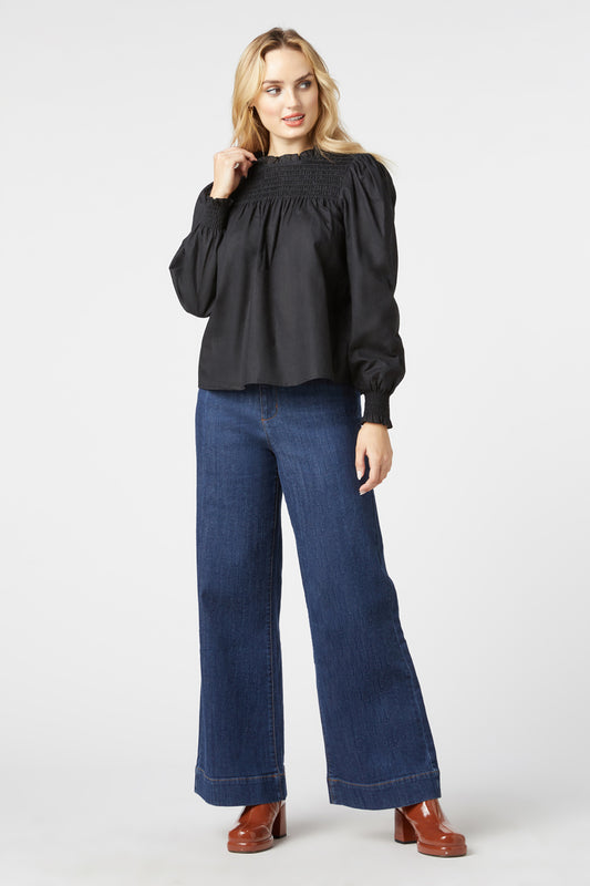 Princess Highway - Polly Top - black
