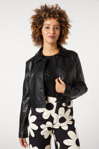Princess Highway - Cassidy Pleather Jacket - black