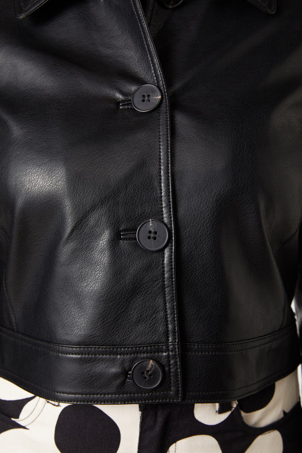 Princess Highway - Cassidy Pleather Jacket - black
