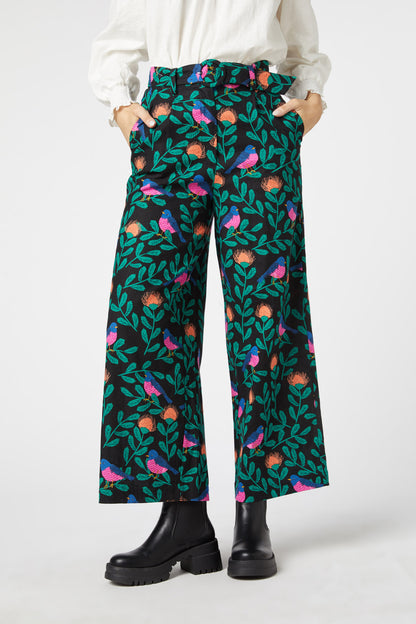 Princess Highway - Pink Robin Pants - black