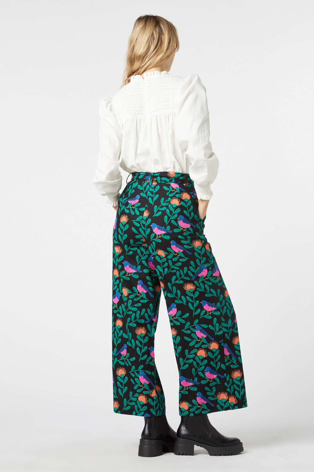 Princess Highway - Pink Robin Pants - black