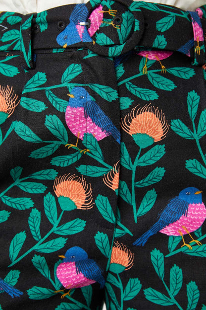Princess Highway - Pink Robin Pants - black