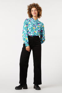 Princess Highway - Pink Robin Blouse - blue
