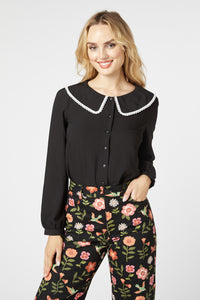Princess Highway - Cece Blouse - black