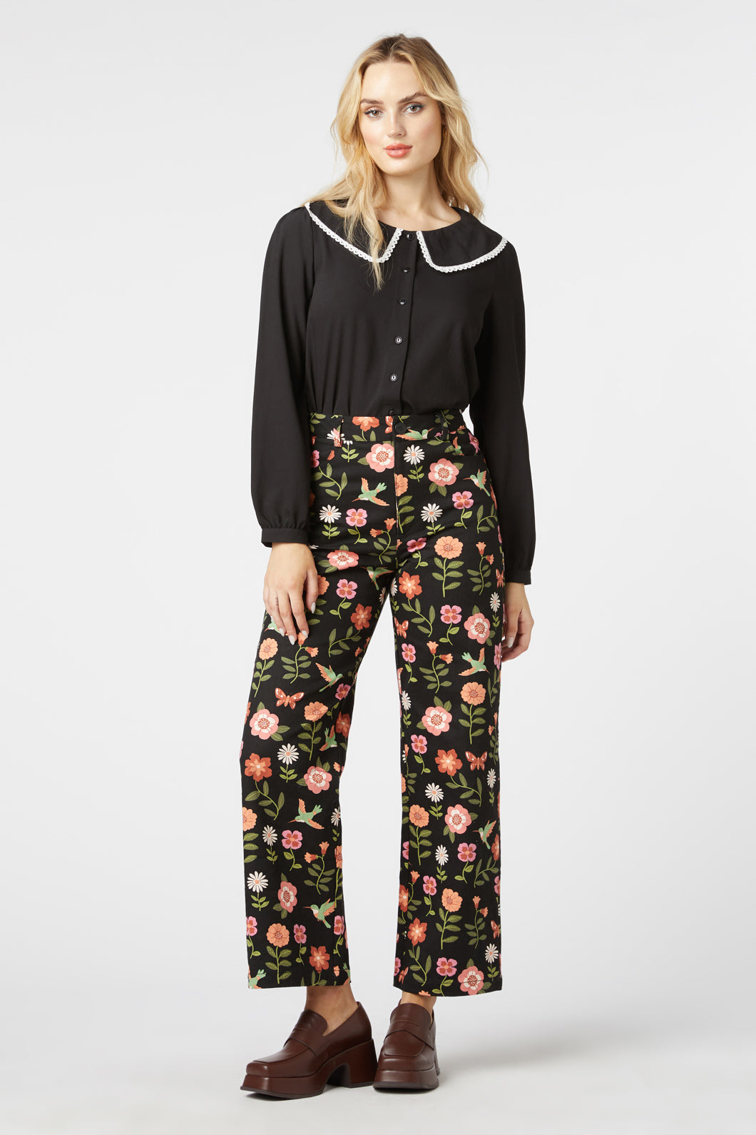 Princess Highway - Cece Blouse - black
