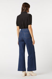 Princess Highway - Miss Daisy Embroidered Blouse - black