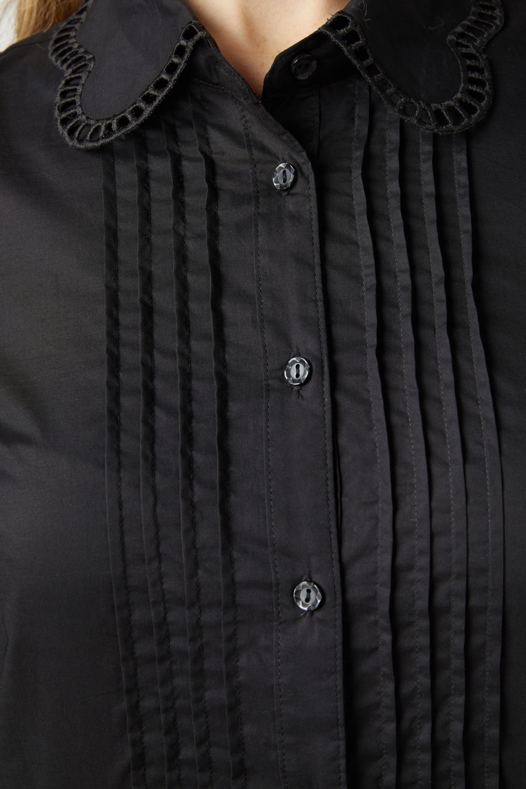 Princess Highway - Petal Blouse - black