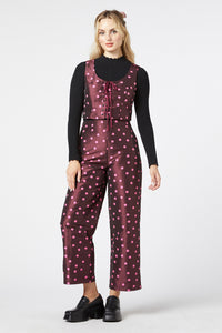 Princess Highway - Bonnie Spot Vest - berry