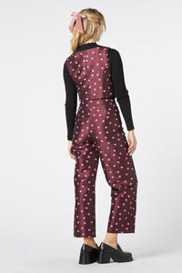 Princess Highway - Bonnie Spot Vest - berry