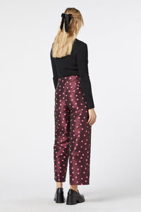 Princess Highway - Bonnie Spot Pant - berry