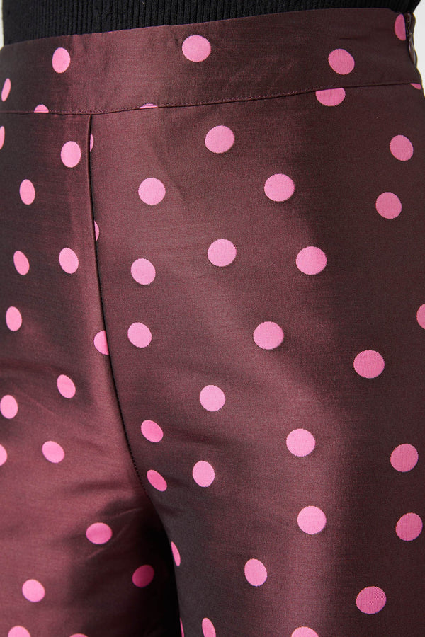 Princess Highway - Bonnie Spot Pant - berry