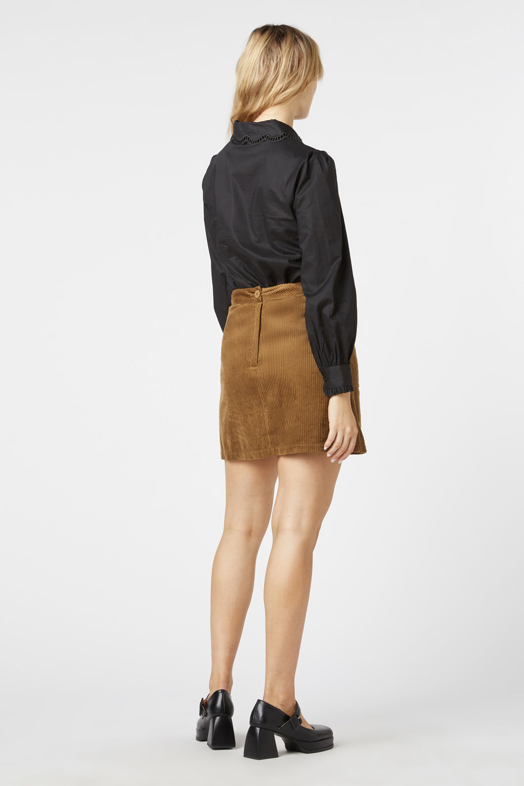 Princess Highway - Jamie Cord Skirt - olive