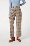 Princess Highway - Tabitha Check Pant - mocha