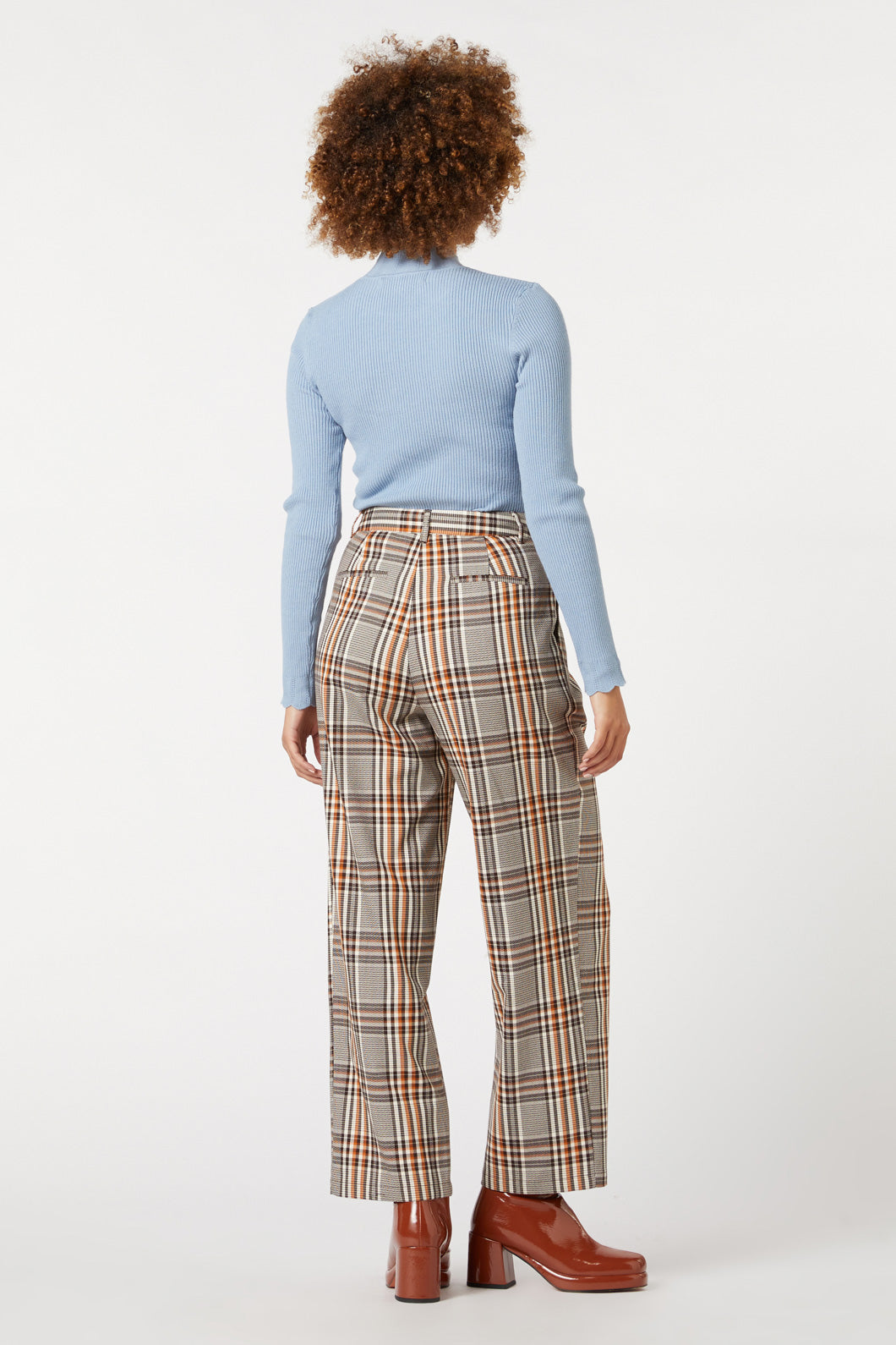 Princess Highway - Tabitha Check Pant - mocha