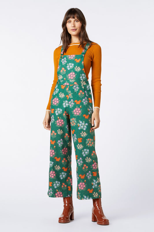Princess Highway - Sweet Squirrel Overall - green