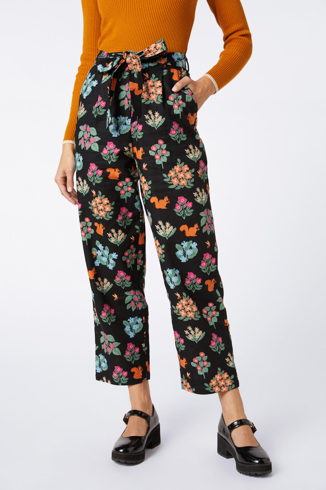 Princess Highway - Sweet Squirrel Pant - black