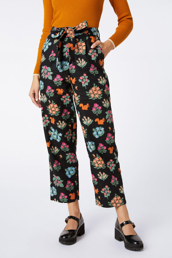Princess Highway - Sweet Squirrel Pant - black