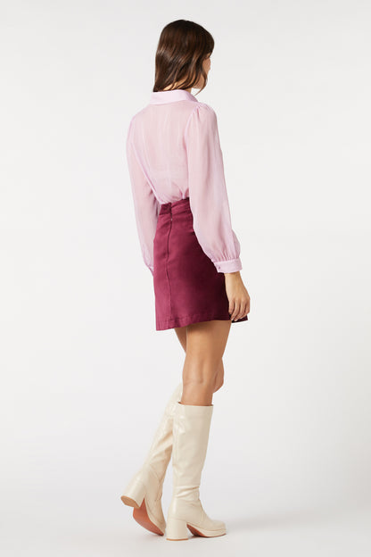 Princess Highway - Pearl Glitter Blouse - lilac