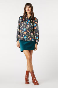 Princess Highway - Hummingbird Blouse - navy