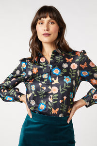 Princess Highway - Hummingbird Blouse - navy