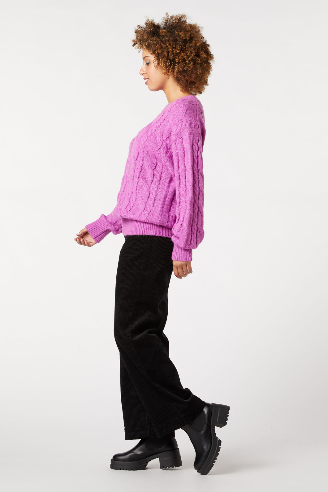 Princess Highway - Shelby Sweater - violet